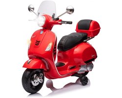 Milly Mally Vespa GTS Super elektrische scooter rood - Rijspeelgoed