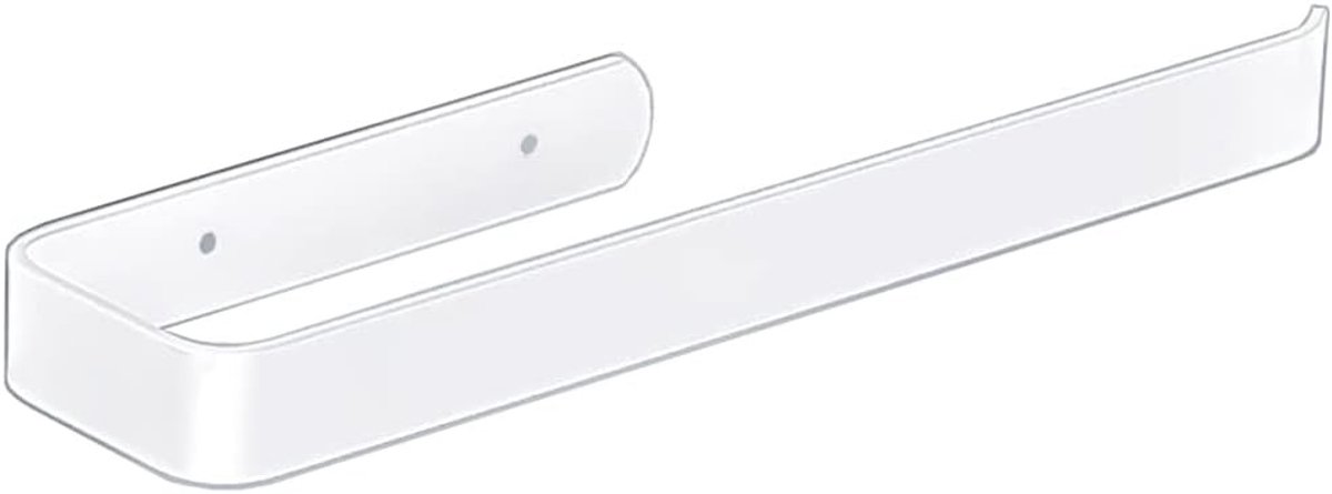 Handdoekenstang - Wit - 33 cm - Aluminium Handdoekhouder met Zelfklevende Installatie - Voor Badkamer en Keuken
