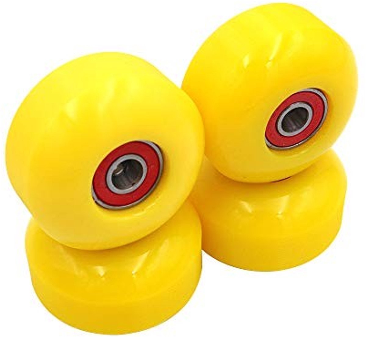 Elzusha Longboard Skateboard Wielen met Hardheid 100A Geel
