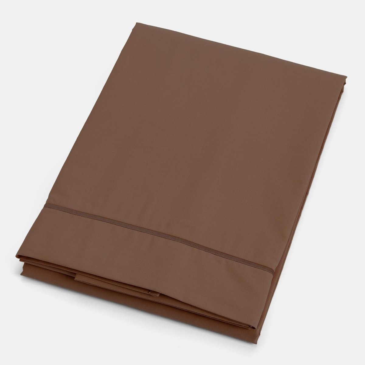 Elzusha - Effen Taupe Dekbedovertrek 240 x 280 cm