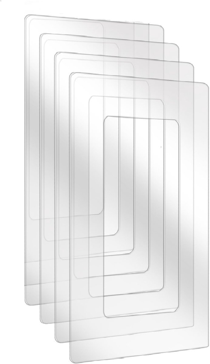 Elzusha - Set van 4 Wandbeschermers voor Lichtschakelaars en Stopcontacten
