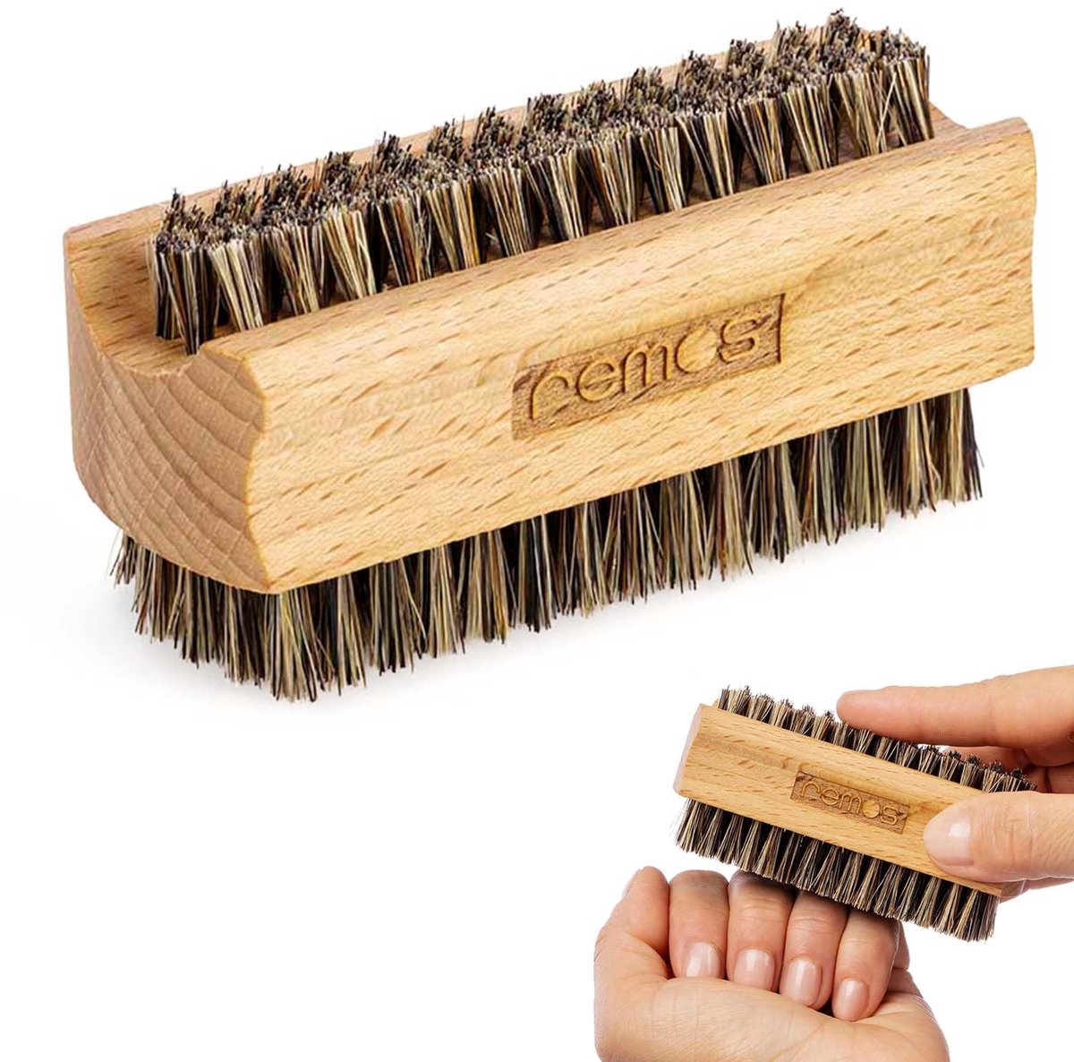 Elzusha - Hand- en Nagelborstel van Beukenhout
