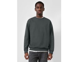 QS - male - Sweatshirt met geborduurd logo