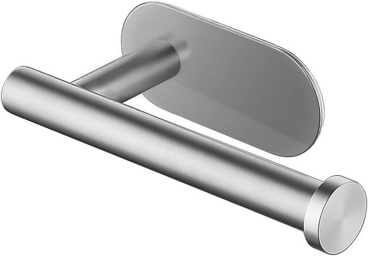 Toiletrolhouder - Zonder Boren - Waterbestendig - Zelfklevende Boorpapierhouder