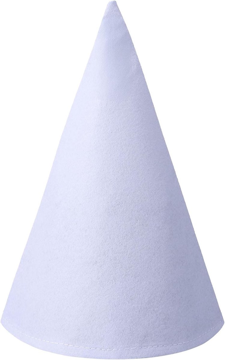 Puntige Dwerhoed voor Volwassenen - Vilt Gnoom Hoed, Grappige Elf Hoed, Perfect voor Carnaval en Halloween Feestjes