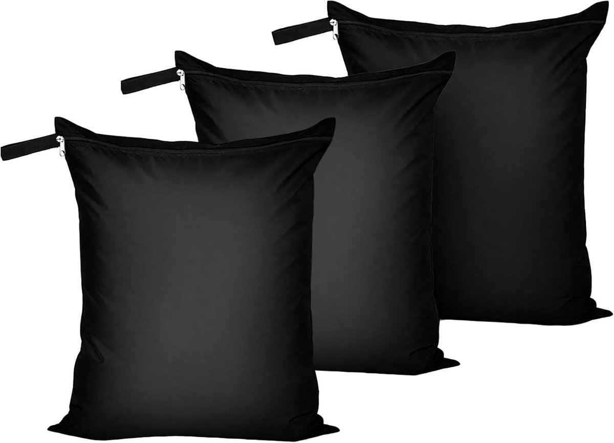 Set van 3 Waterdichte Waszakken voor Kleding, Ideaal voor Reizen, Zwemmen en Sportactiviteiten