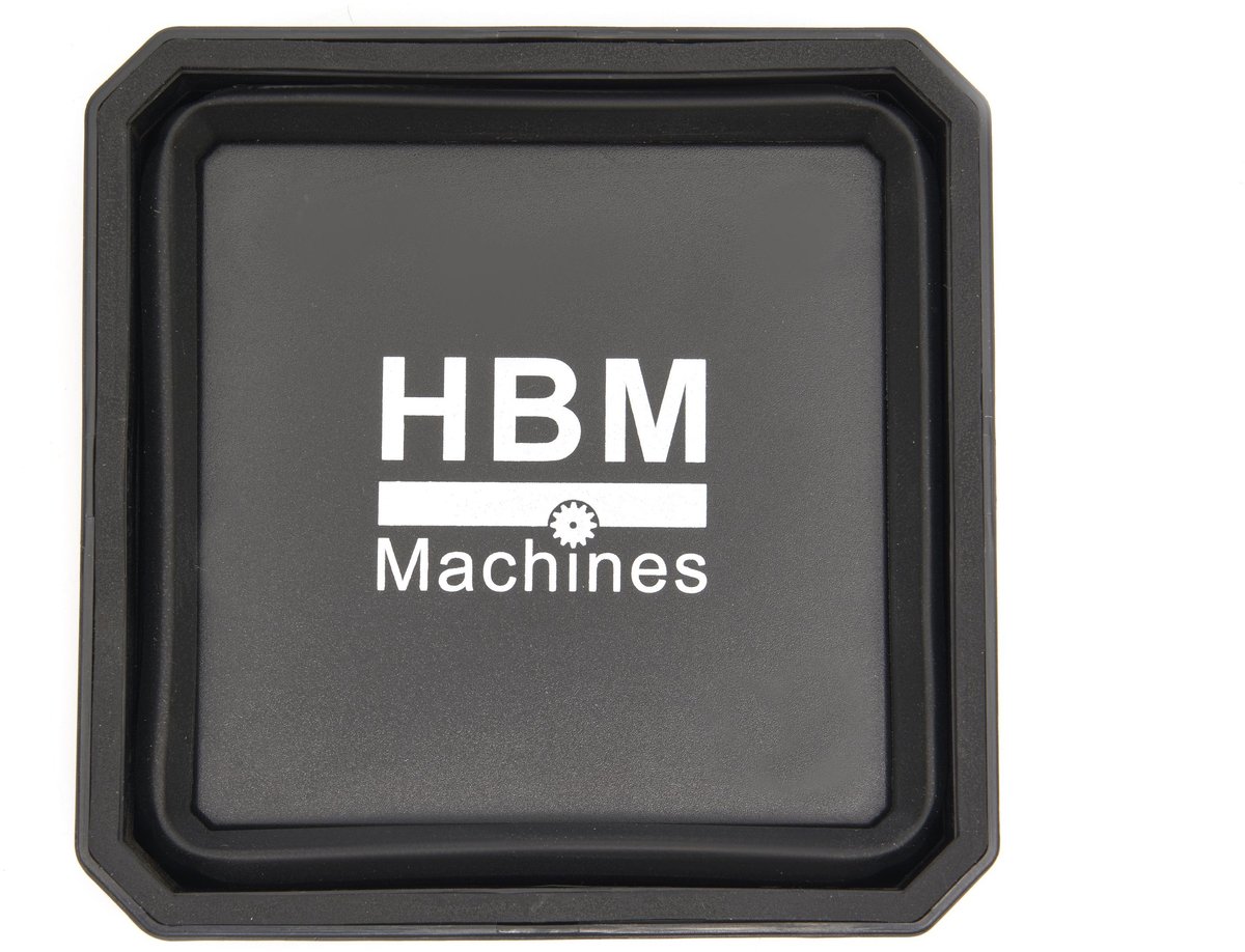 HBM magnetische onderdelenbak 115 x 20 x 115 mm (5 magneten)