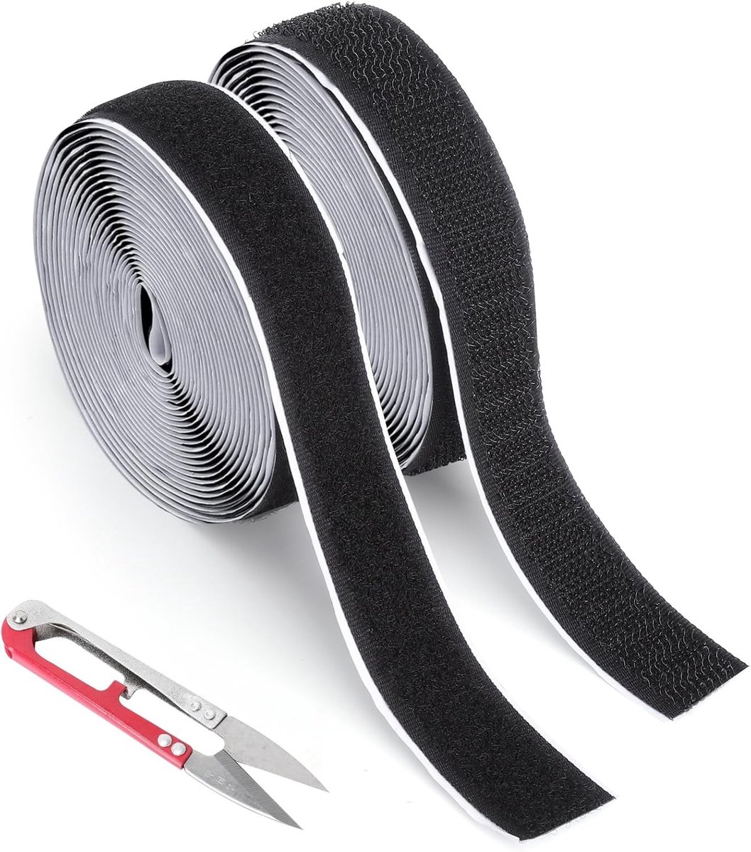 Extra sterke dubbelzijdige tape 20 mm x 6 m met schaar - ideaal voor tapijt, meubels en raamhorren