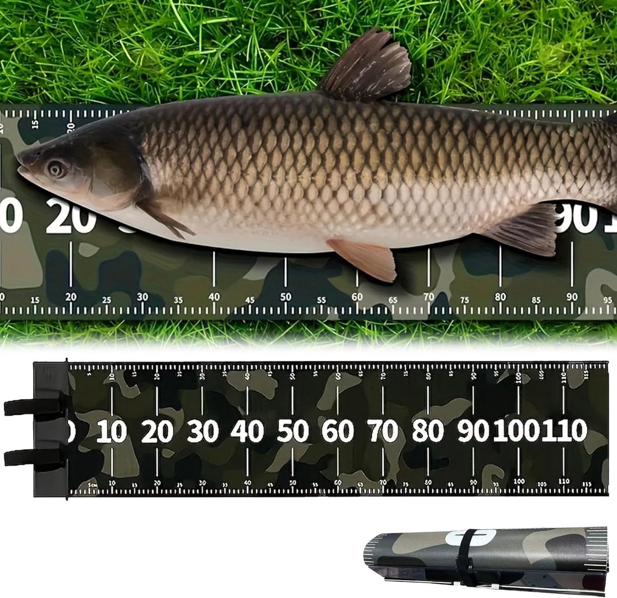 Fishing Tape Size 118 * 30cm, Fishing Decoupling Mat, Tape Size Disconnect Mat Fishing, Fishing Tape Easy to Carry and - ShopVlot