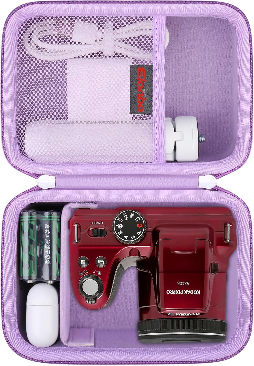 Elonbo Carrying Case for KODAK PIXPRO AZ528 / AZ255 / AZ405 / AZ425 / AZ401 Digital Camera,Kodak PIXPRO Astro Zoom - ShopVlot