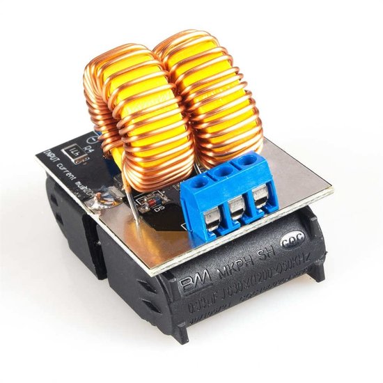 Mini ZVS Inductieverwarmingsmodule 120W voor Laagspanning - Ideaal voor DIY Projecten en Solderen met Verhittingsspoel — afbeelding 2