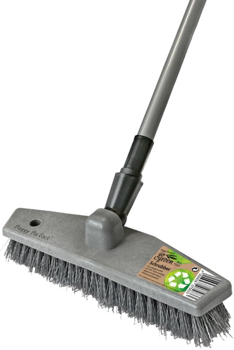 Peggy Perfect schrobber met telescoopsteel GoGreen, zwenkbaar gewricht, 270×1300 mm