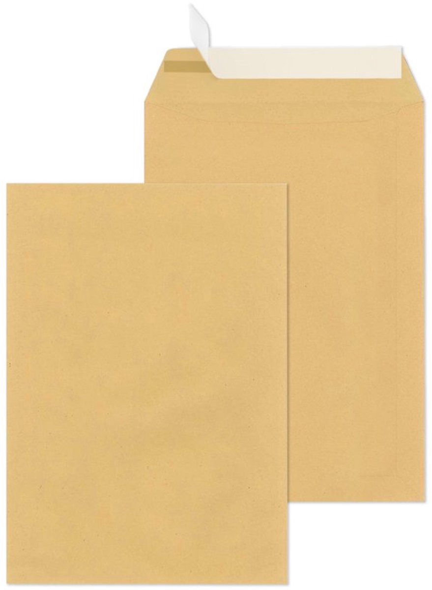 MAILmedia verzendtassen B4, zonder venster, zelfklevend, 250 stuks