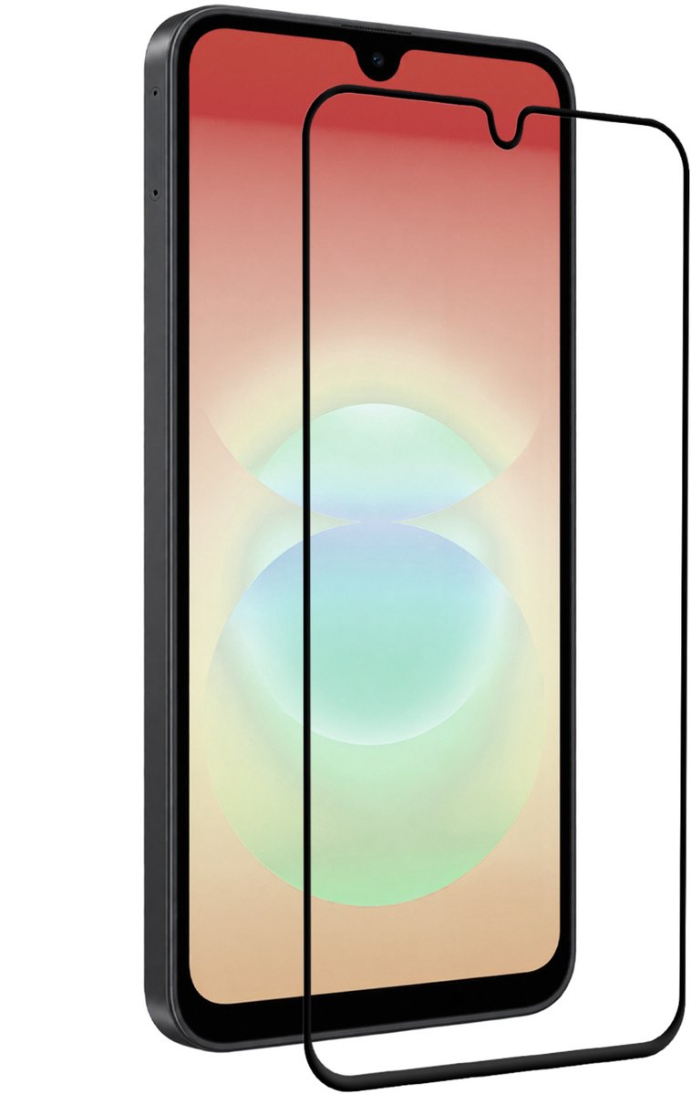 Screenprotector - Geschikt voor Samsung Galaxy A18 - Full Cover - Gehard Glas - Beschermglas - Tempered Glass - Screen Protector