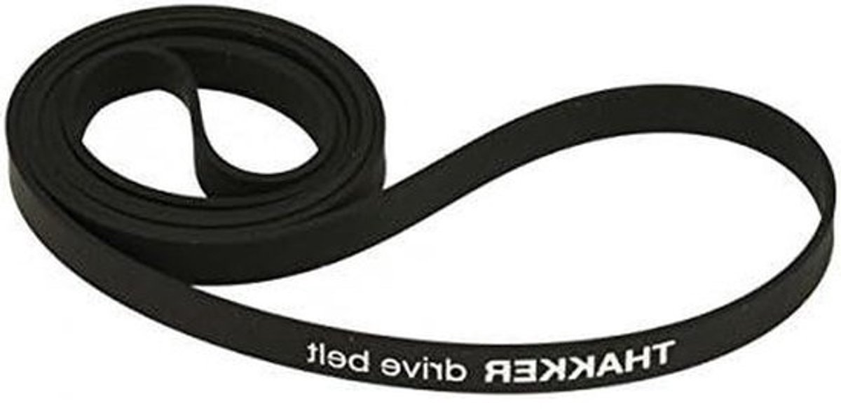 Draaierriem - Platte riem - Voor muziek afspelen - Originele specificaties - 1 Stuk - Zwart