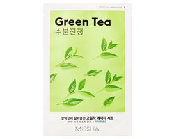 Missha - Airy Fit Sheet Mask (Green Tea) Gezichtsmasker