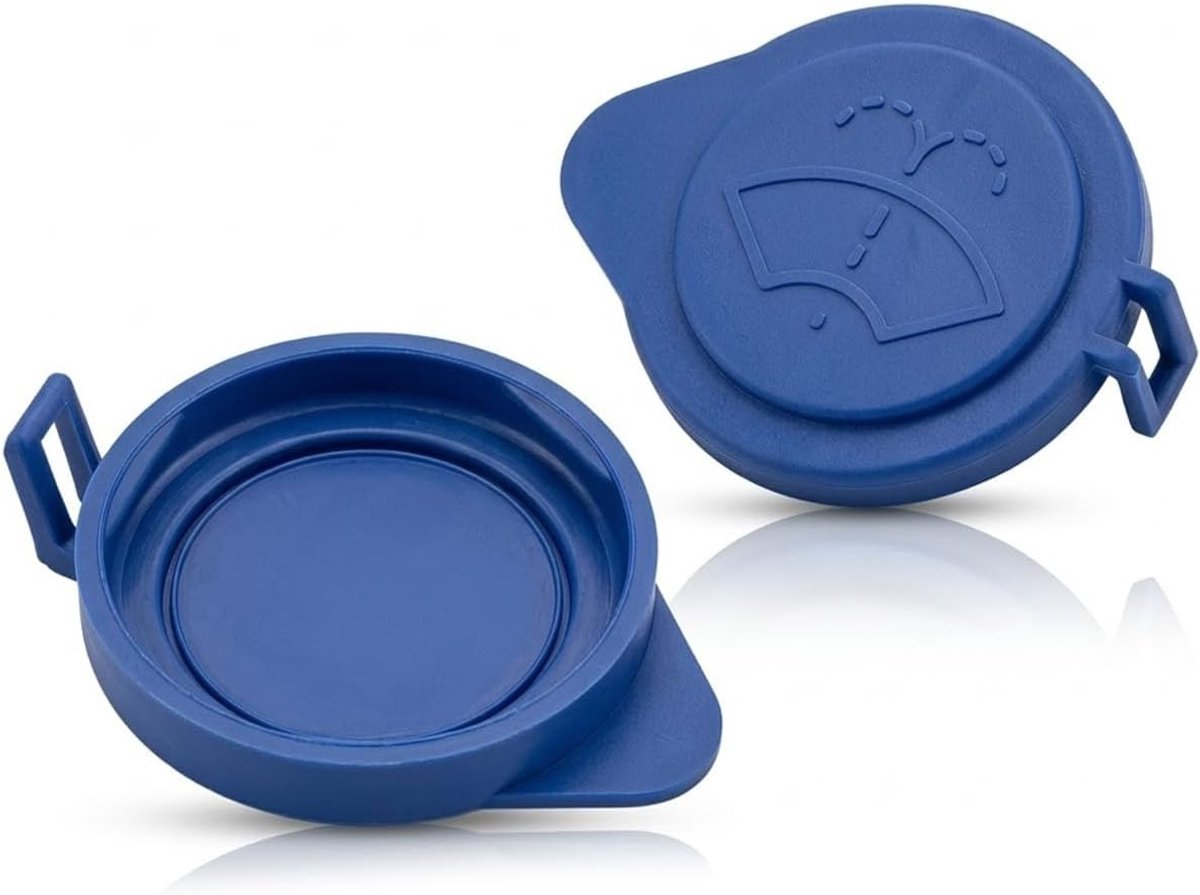 Covers voor Mop Water Tanks en Windscreens, Vervangende Onderdelen voor Wasvloeistof, Set van 2, Afmetingen 75 mm x 61 mm