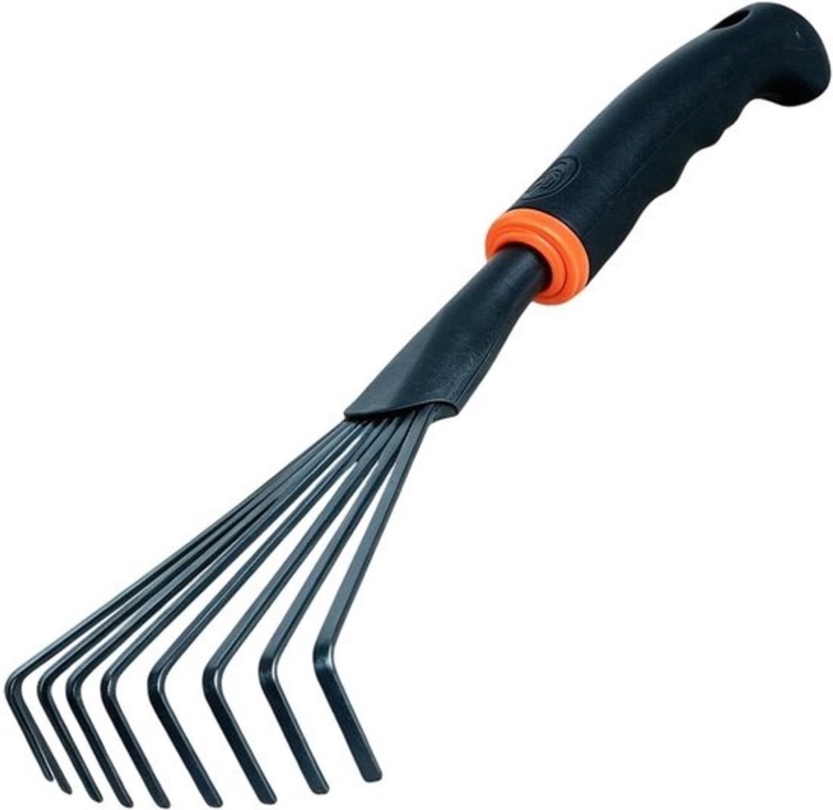 Tuinschep - Handschep voor graafwerk - Voor grond losmaken - Roestbestendig koolstofstaal - 35 x 10 x 5 cm - Zwart