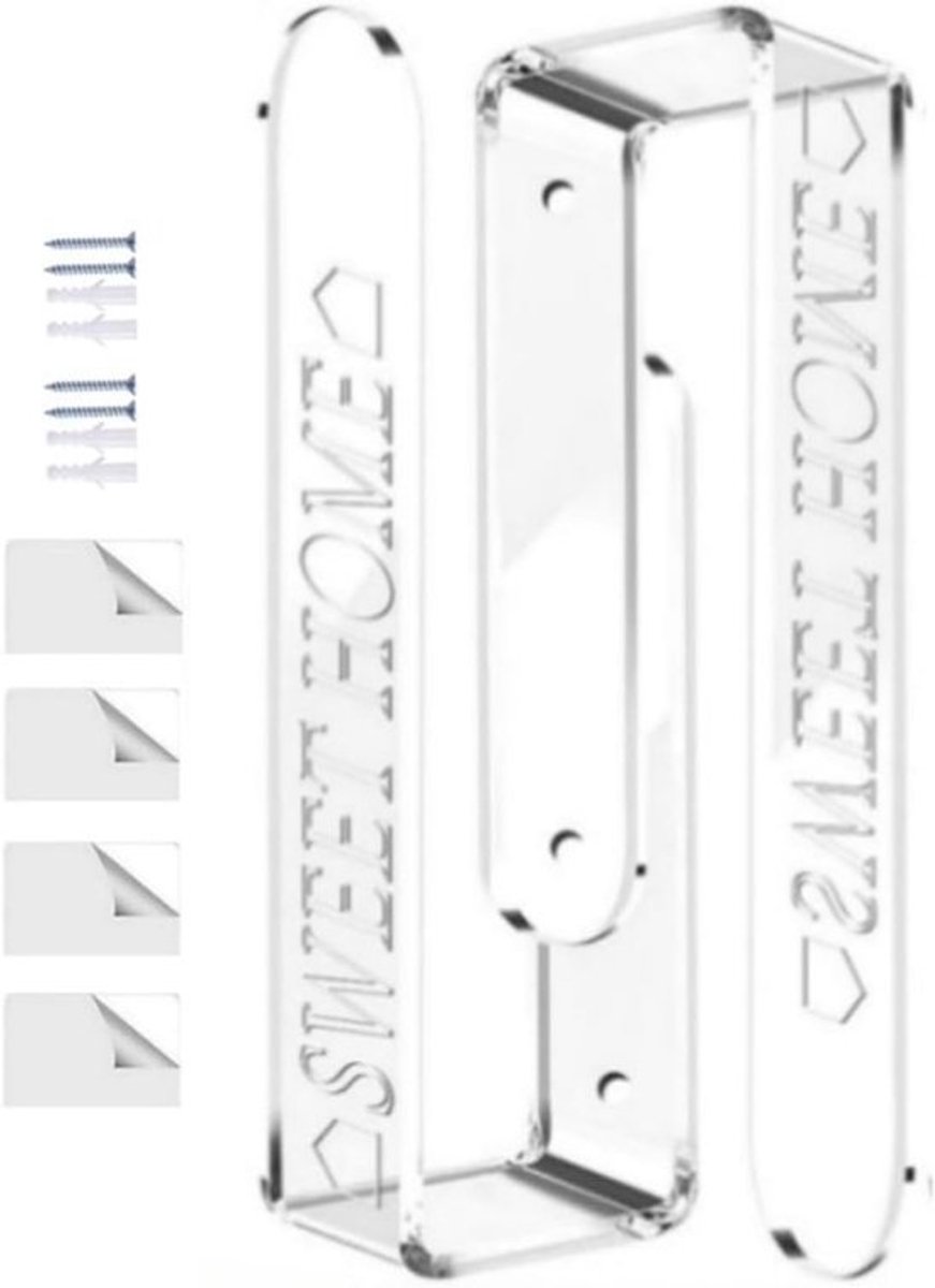 Haken voor drape tieback | No-drill kamerdecoratie | Gordijn-tiebacks met acrylgespen - voor woonkamer - kwekerij, badkamer, patio, tuinhuisje, strandhuis, klaslokaal, Kerst, housewarming