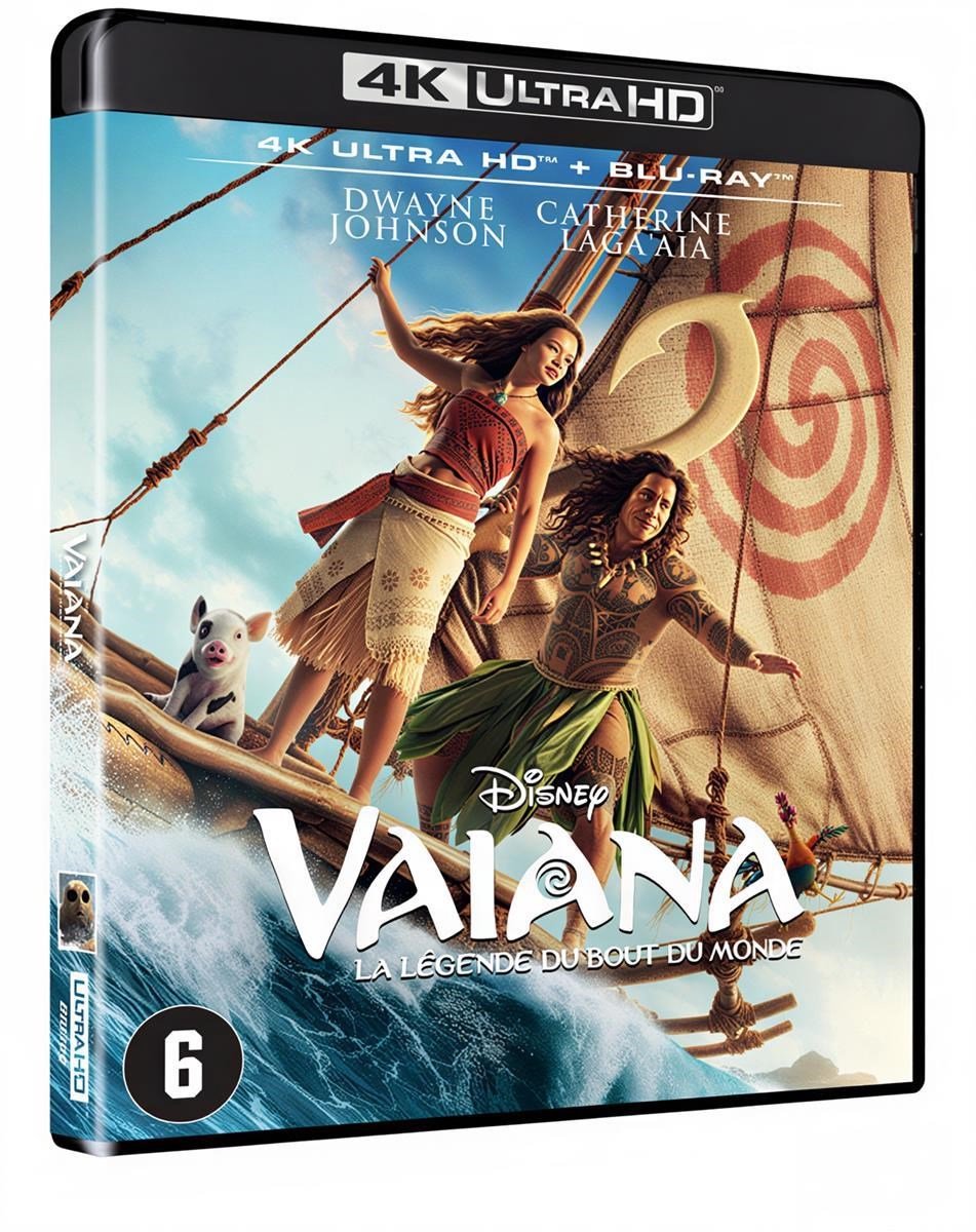 Vaiana (4K Ultra HD Blu-ray)