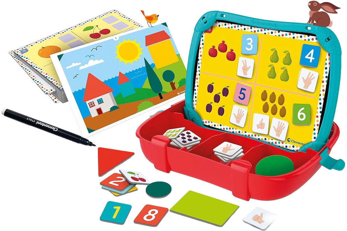 Educatief spel voor kinderen Clementoni Case Figures Shapes (FR)