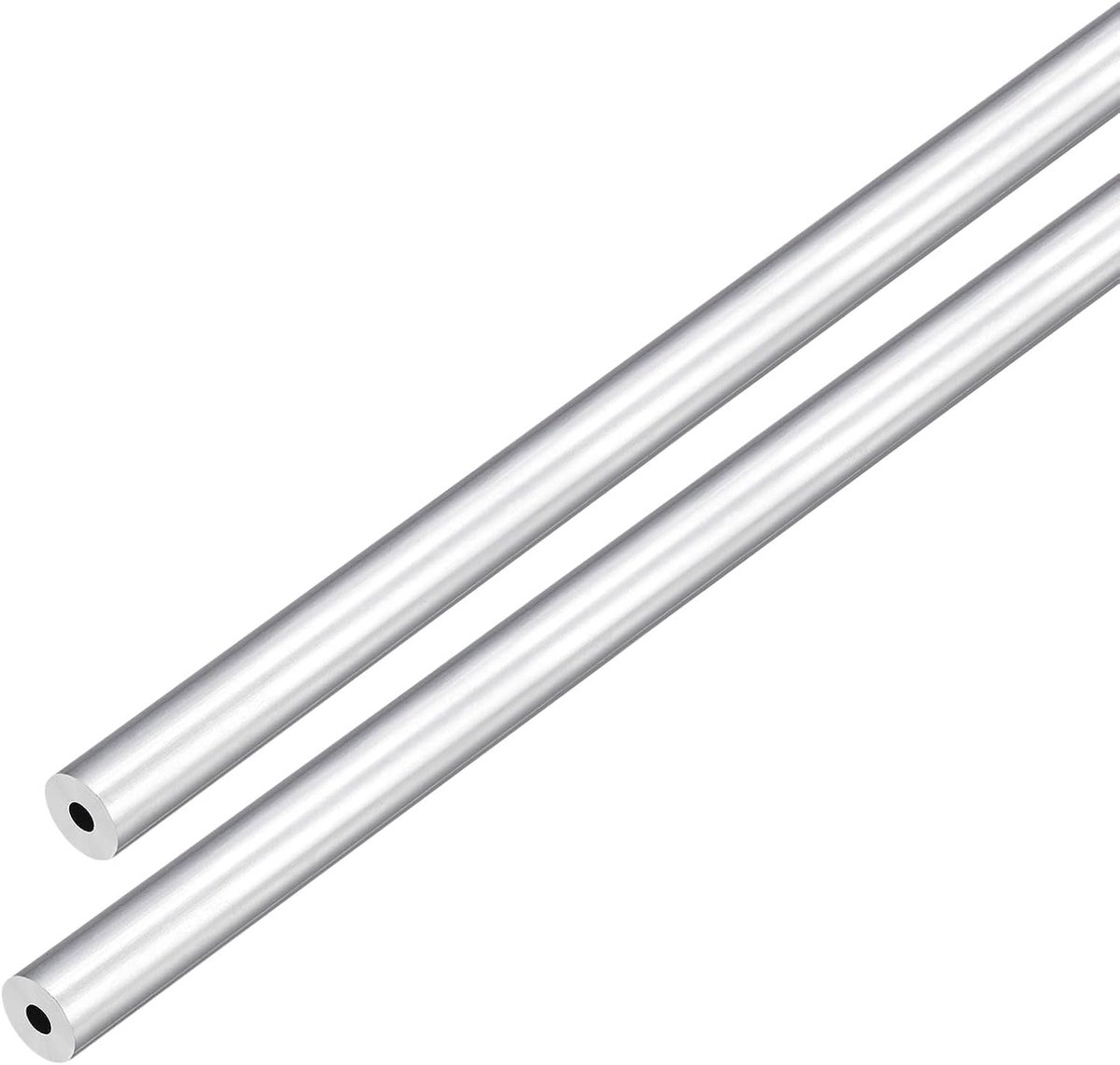 DMiotech 2pcs (6mm OD x 2mm ID) 6063 Aluminum Round Tube 300mm Length Industry Metal Tube for Machinery Frame - ShopVlot