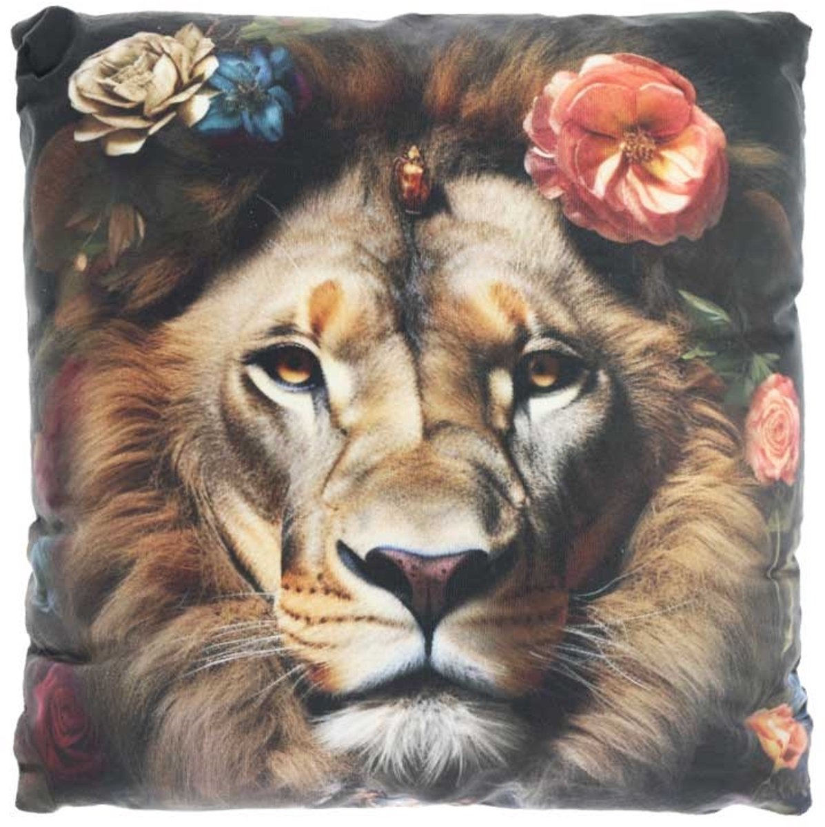 Unique Living Sierkussen Winter tropical Dessin 4 -45x45cm Multikleur