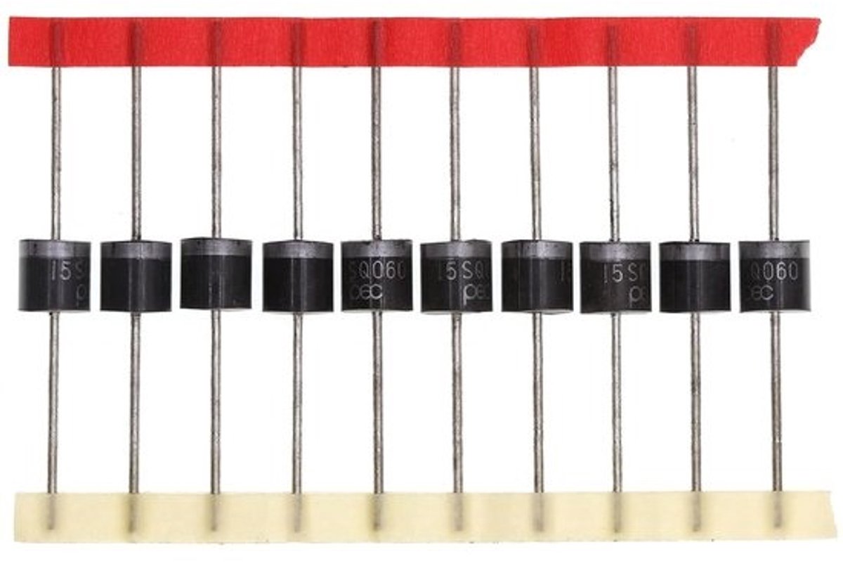 Gelijkrichterdiodes - Schottky-componenten - Voor elektronicareparatie - 15 ampère, 60 volt - 20 stuks