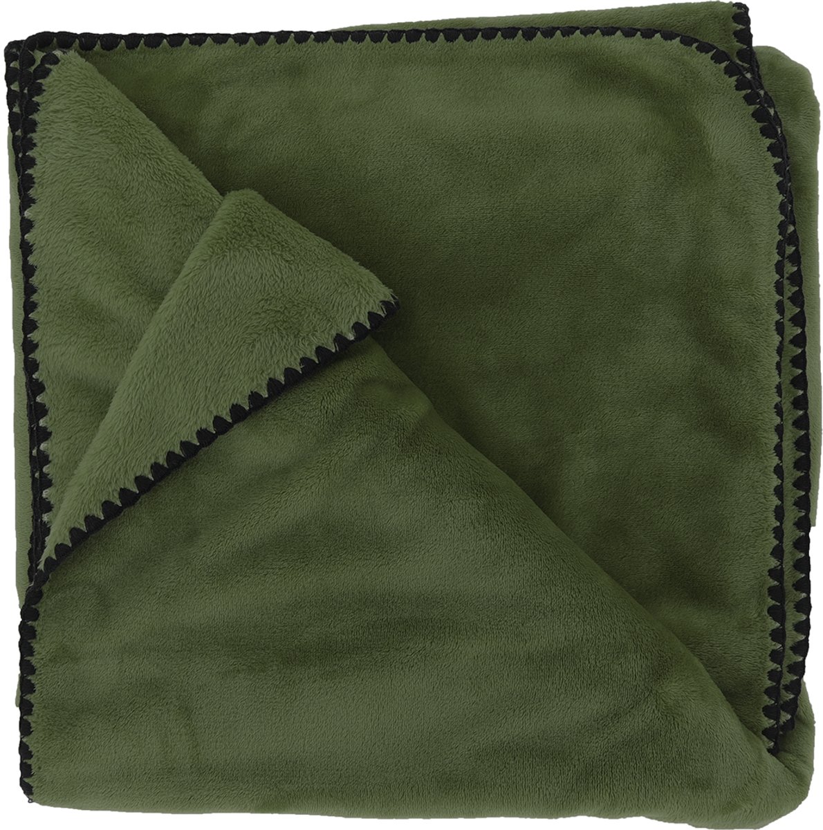 Unique Living Plaid Jade 140x180cm - Winter Green Groen