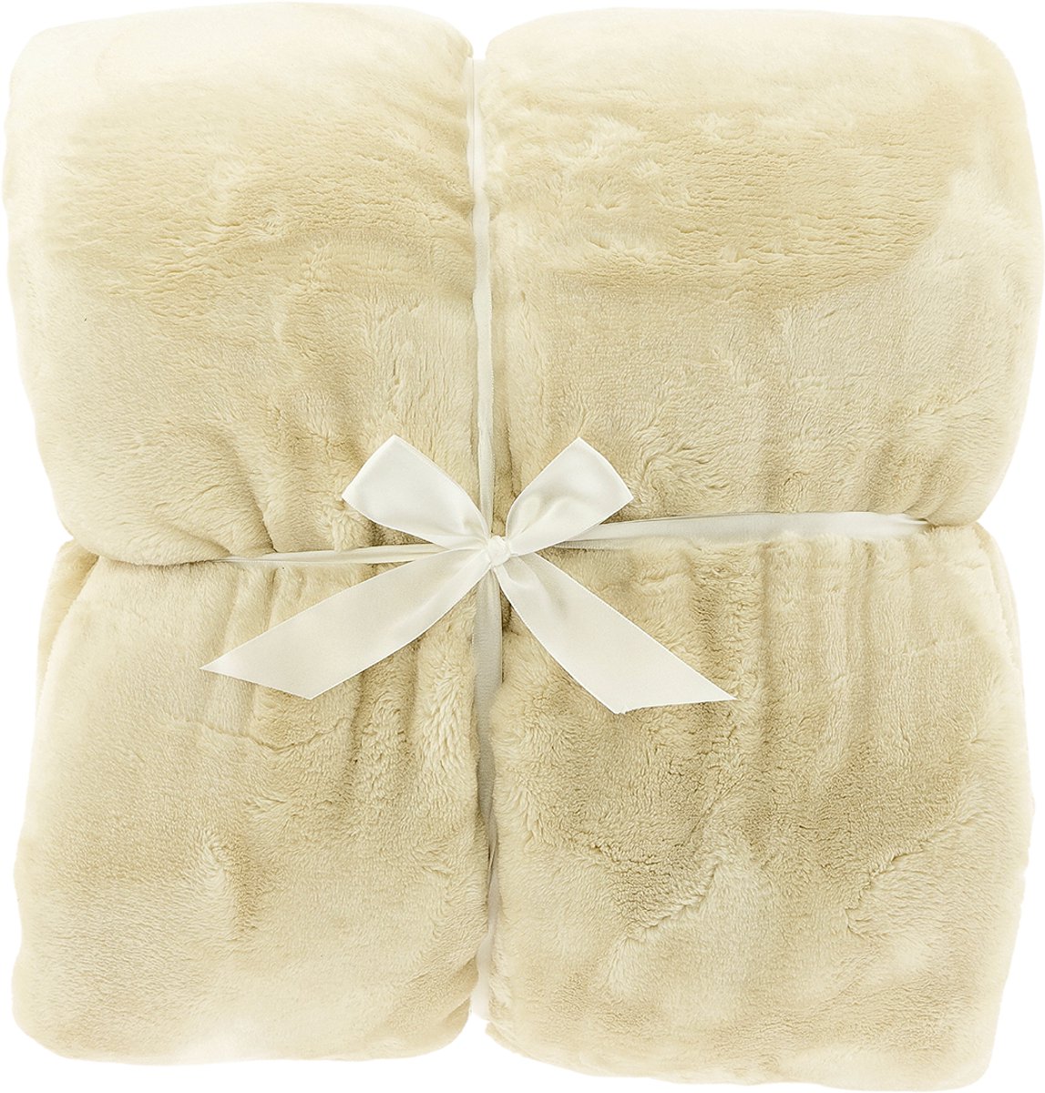 Unique Living Plaid Silke 150x200cm - Dove White