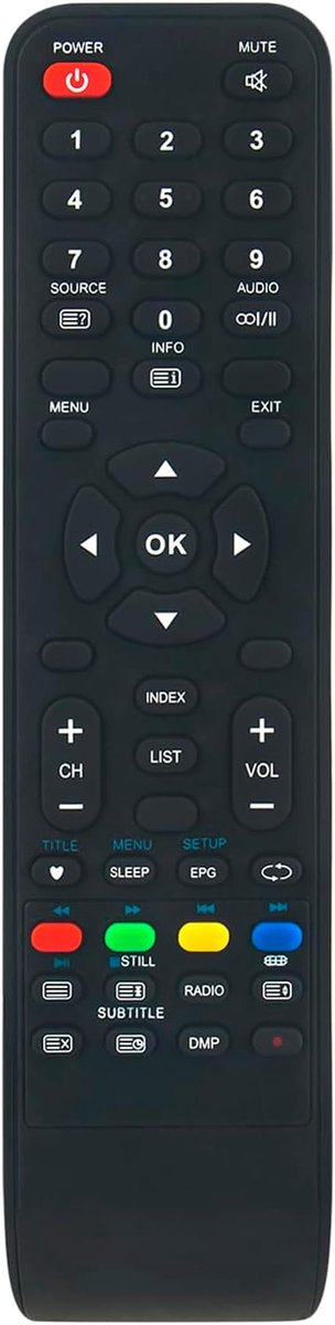 ALLIMITY Remote Control Compatible with Saba TV LHD32CXW LHD40C26 LHD24CX LD22CH12 LHD22C11 LHD46CX LC24HA3 LD22BCS105 - ShopVlot