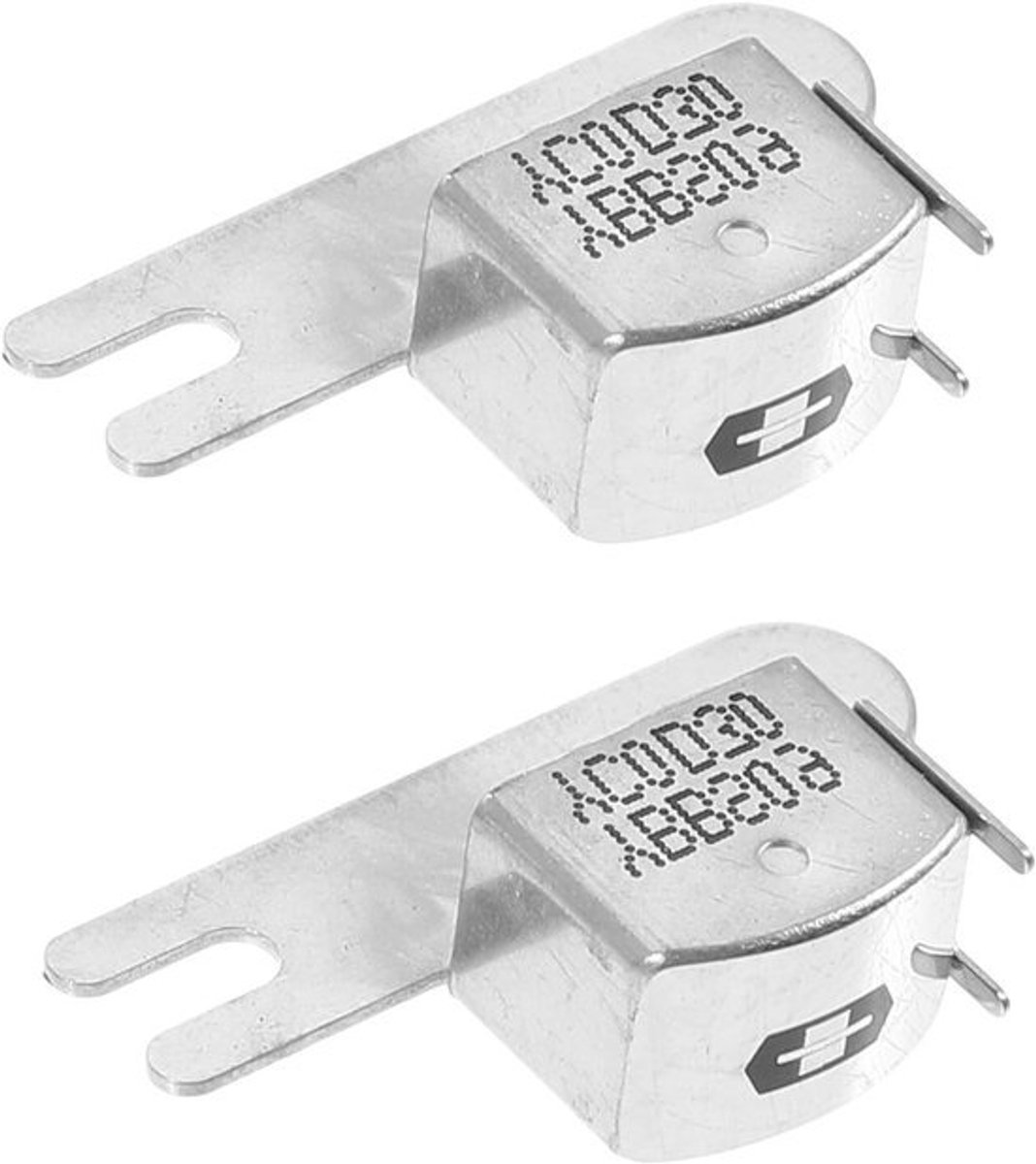 Bandrecordersknop - Cassetteonderdelen - Muziek repareren - Stereo - tweekanaalskop - 2 stuks - Zilver