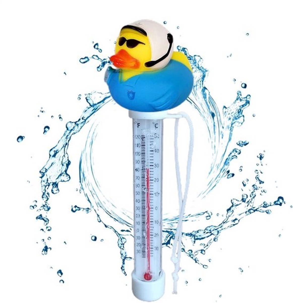 Drijvende zwembadthermometer - Meetbereik voor zwembad en spa