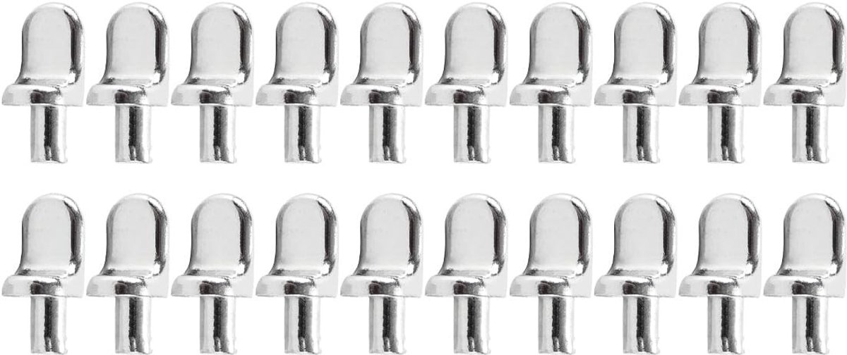 20 Stuks 5mm Planksteunen, L-vormige Beugels voor Planken, Keukenkasten, Boekenkasten en Meubels