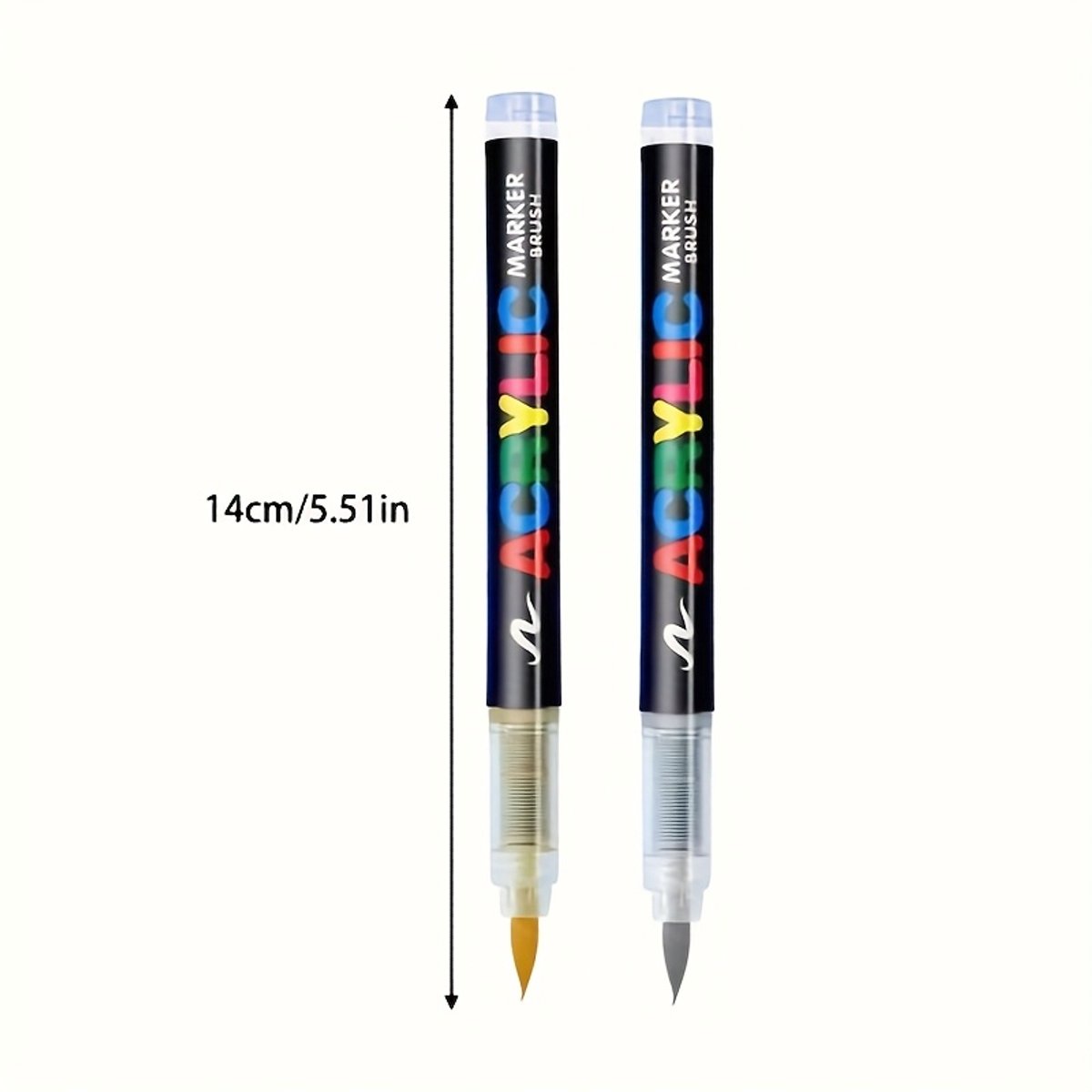 Currero Aquamarkers - Twinmarkers - Brushpennen - Stiften - Markeerstiften Op Waterbasis - Dual Tip - Tekenen En Kleuren - 120 Kleuren