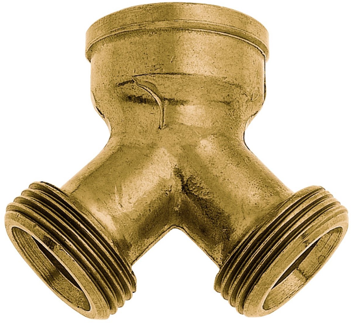 GEKA plus Aftakstuk Binnendraad 3/4 Inch 2x Buitendraad 3/4 Inch