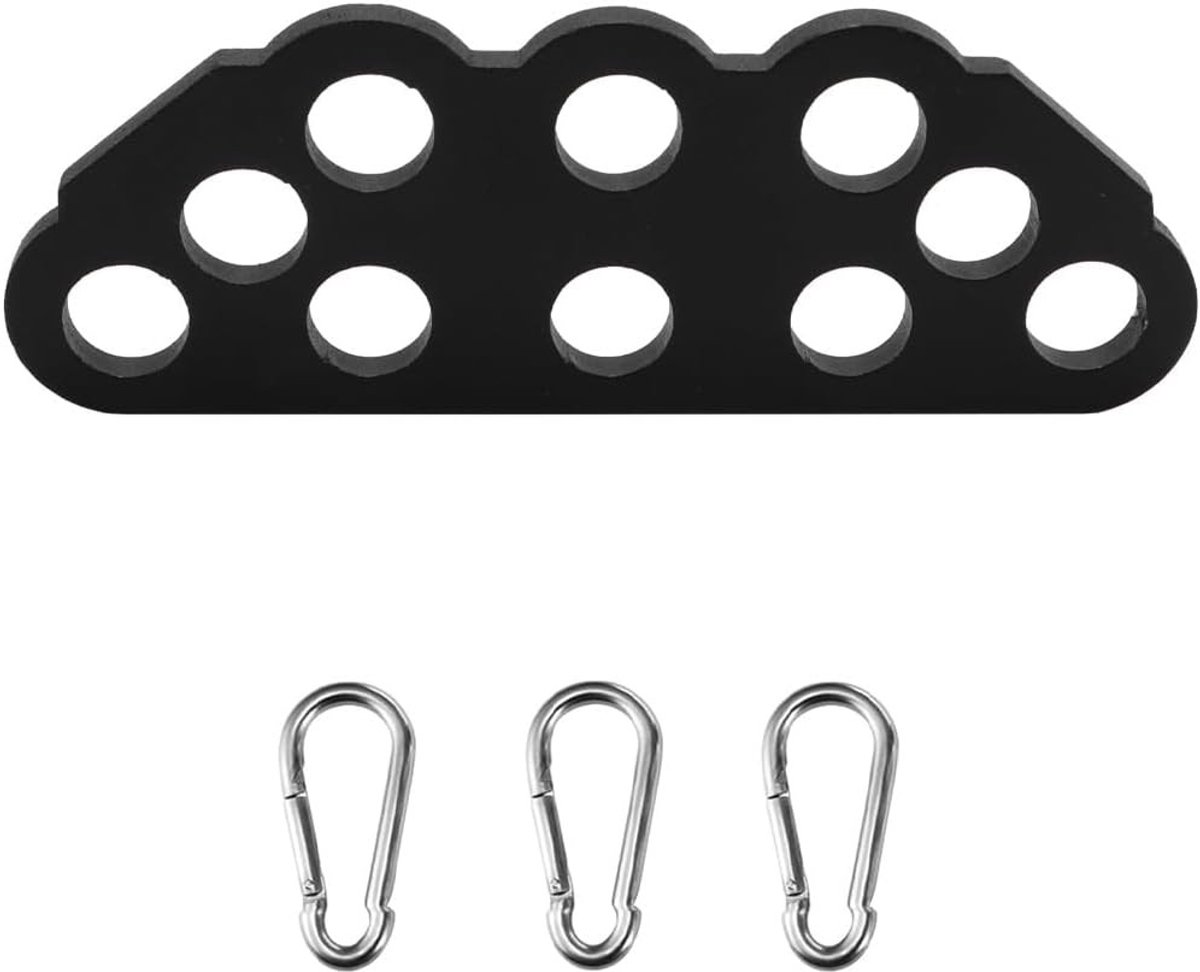 Multi-Grip LAT Pulldown Bar voor Thuisgym, Spreader Plate en Dubbele naar Enkele Kabelbevestiging voor Kabelmachine en Pulley Systeem, Ideaal voor Krachttraining en Spieropbouw