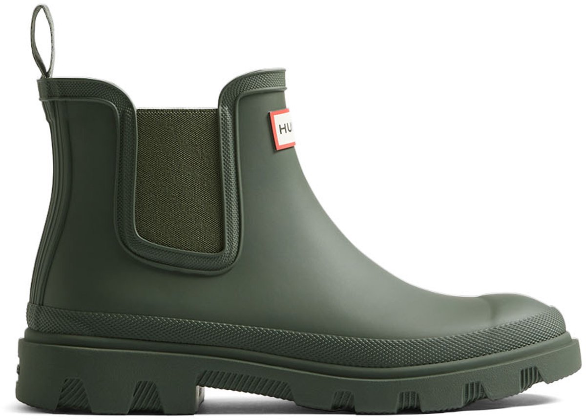 Hunter - Downpour - Unisex - Chelsea boots Waterdicht - Groen