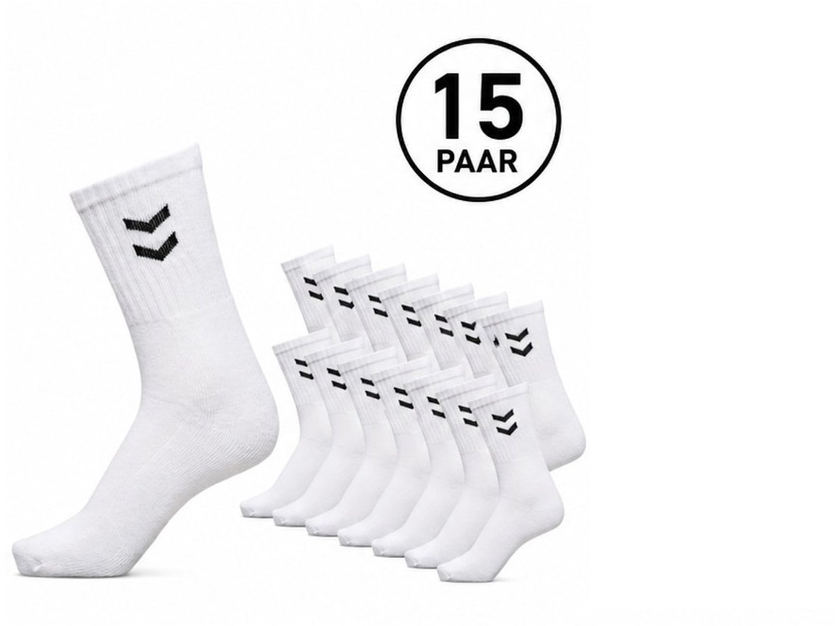 Hummel-sokken, 15-pack Basic Sock