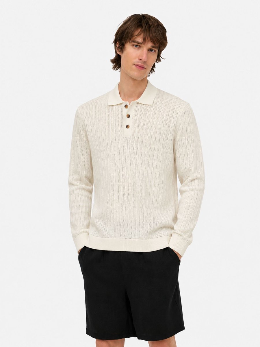 ONSMOON LS STRUCTURE POLO REG NOOS