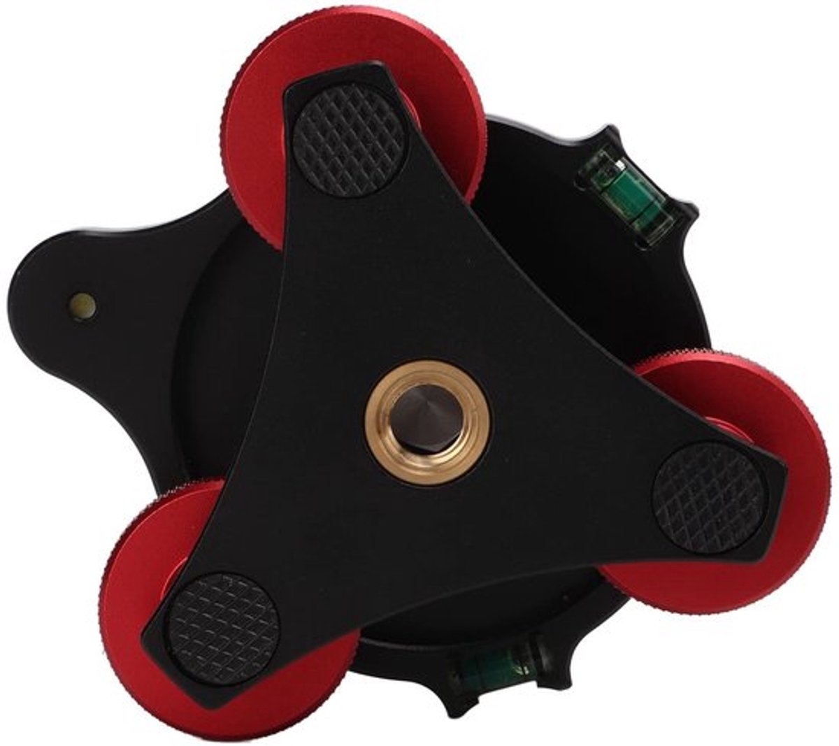 Allecto - Camera Statief Balhoofd - Aluminium Leveling Base - Sterk en Duurzaam