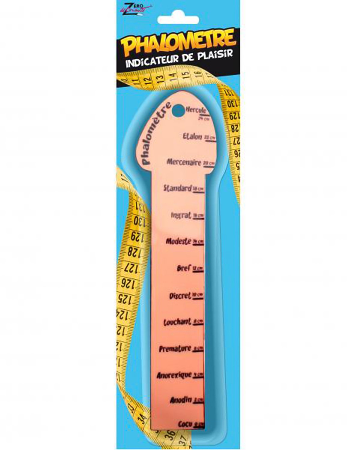 SURPRISEZ VOUS - Grappige piemel-liniaal phallometer