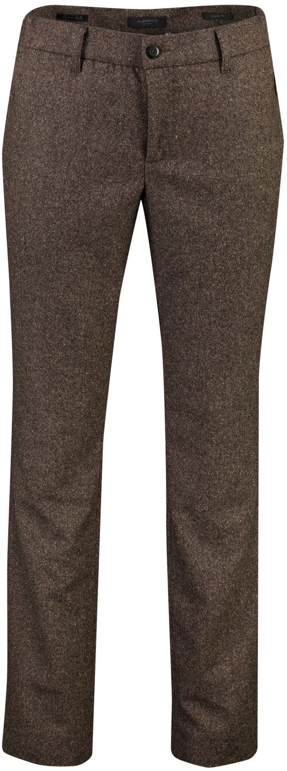 Alberto katoenen broek bruin