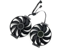 Efficiënte grafische kaartventilator, vervanging voor RTX 3060 Dual OC & GeForce RTX 3060 Ti 8 GB Dual Mini OC, optimale koelprestaties