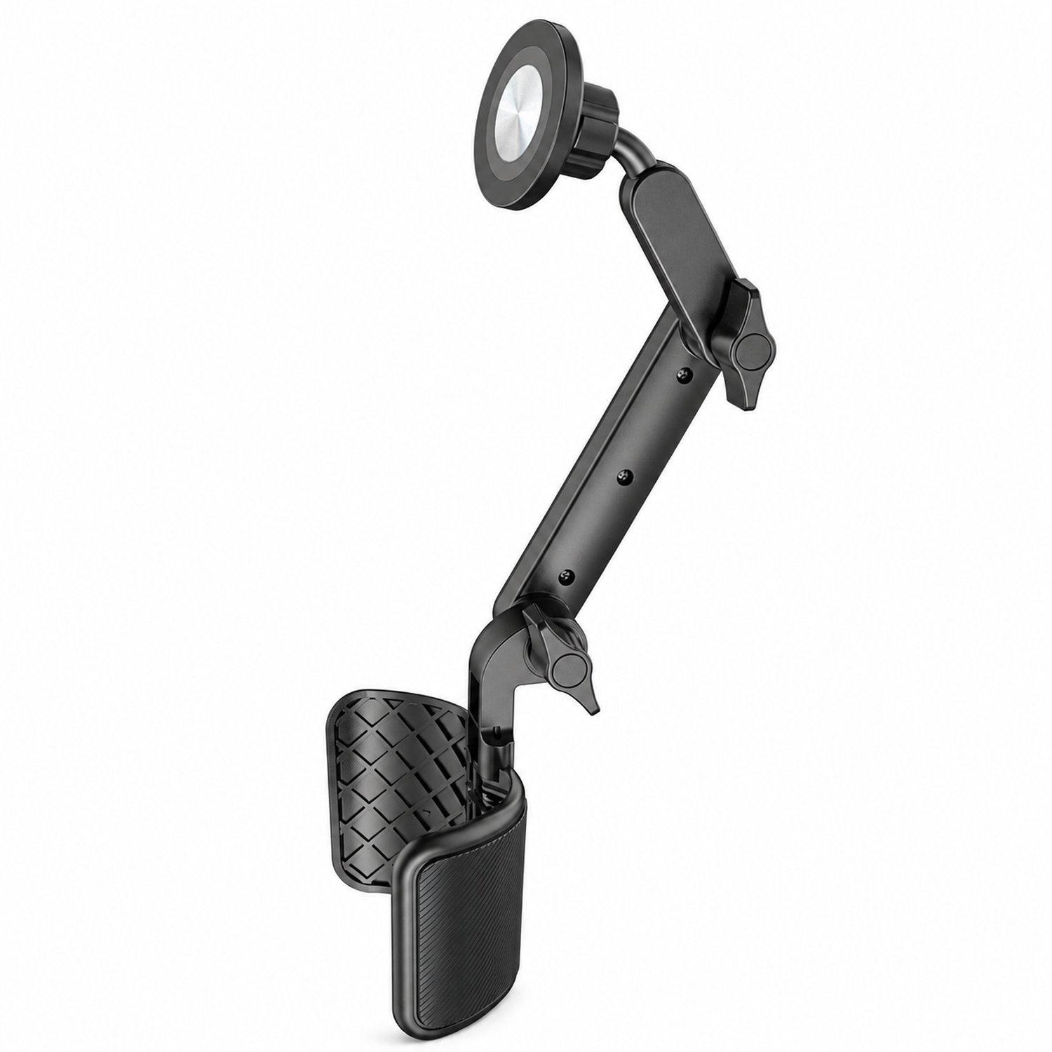 telefoonhouders auto - magnetische telefoonhouder voor de bekerhouder - opvouwbare lange arm - verpakkingsafmetingen 37.5 x 12.5 x 14.5 cm