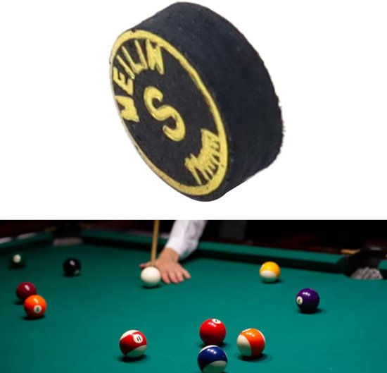 Pool Cue Tip 11mm - Zacht Leer - Consistente Grip - Voor Nauwkeurige Schoten Vemera - 2 stuks - Vemera — afbeelding 4