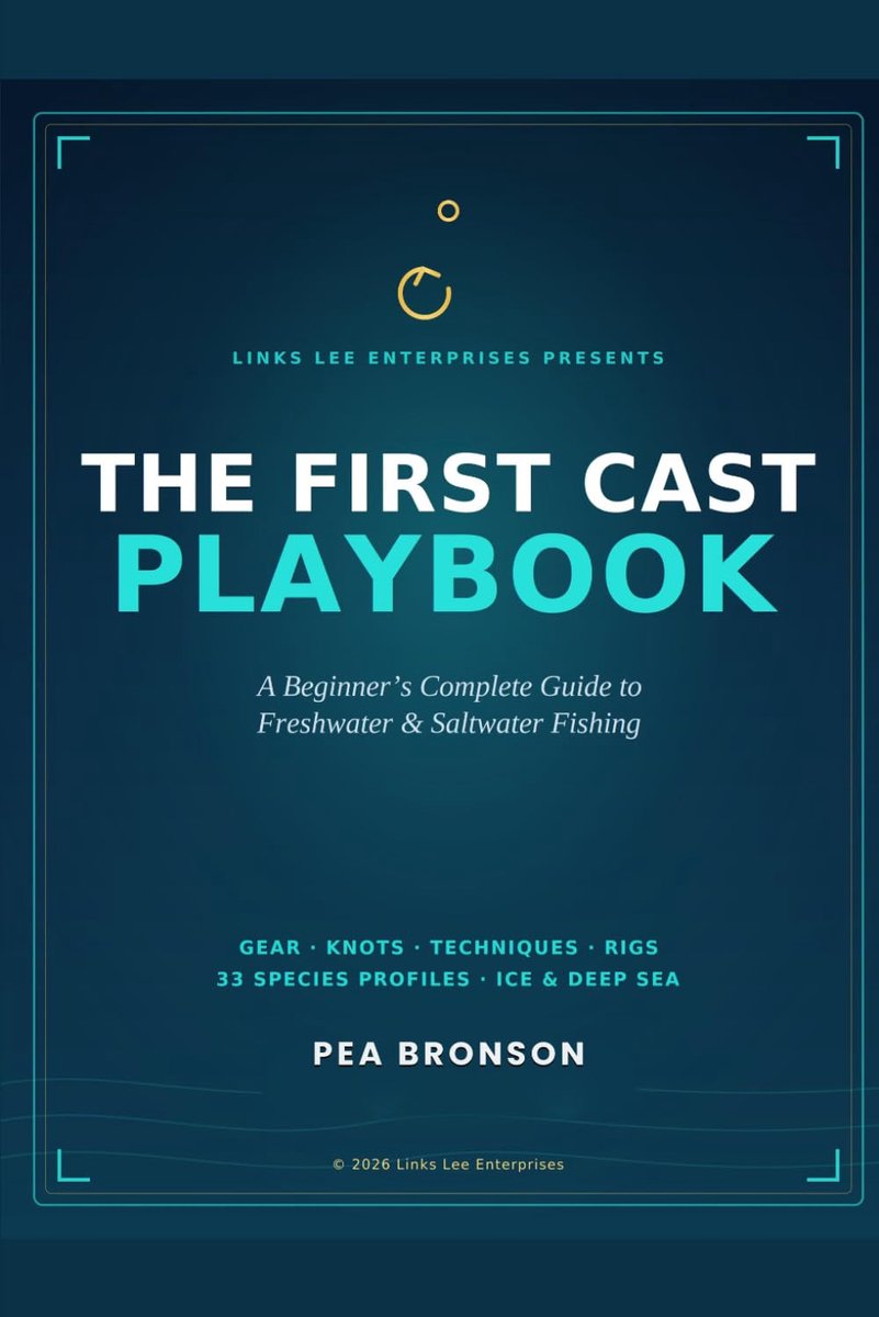 The First Cast Playbook: A Beginner's Complete Guide to Freshwater & Saltwater Fishing - ShopVlot
