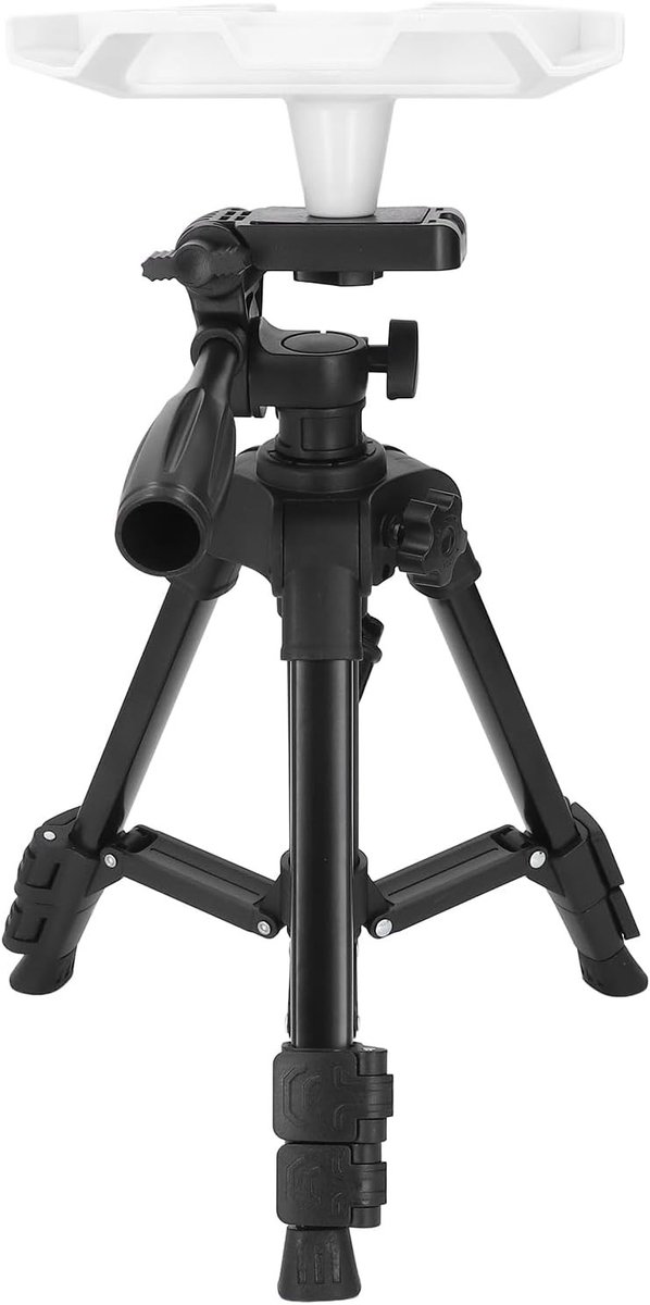Draagbare Satellietstatief Montagebeugel met 1/4 Inch Moer voor Buiten, Reis en Camping