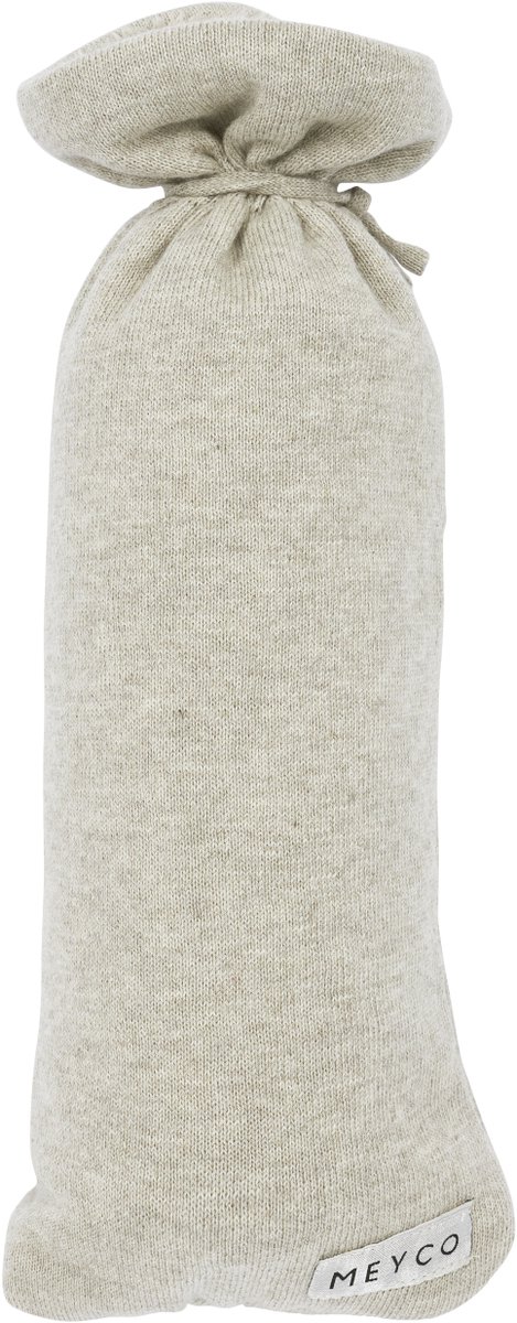 Meyco Baby Knit Basic kruikenzak - sand melange — afbeelding 5