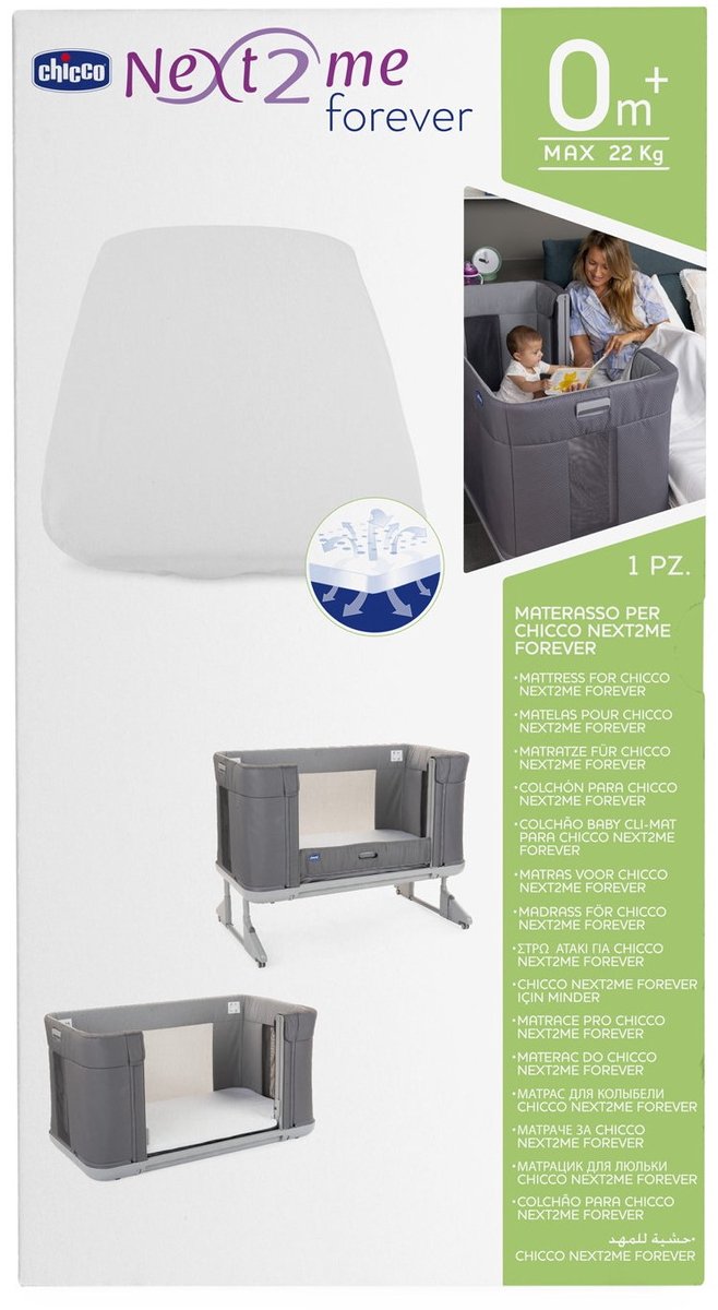Chicco Matras Voor Next2Me Forever Neutral 58.5 x 102 x 7 cm